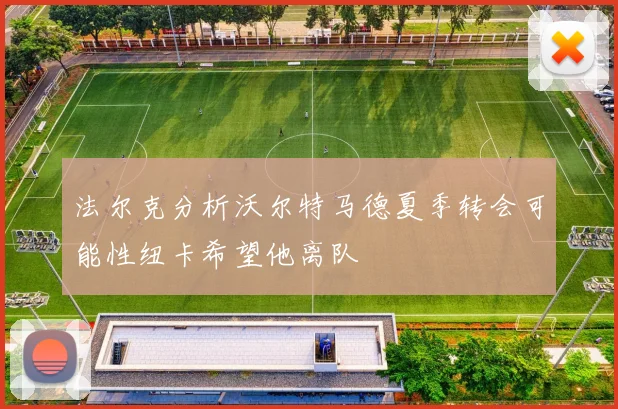 法尔克分析沃尔特马德夏季转会可能性纽卡希望他离队